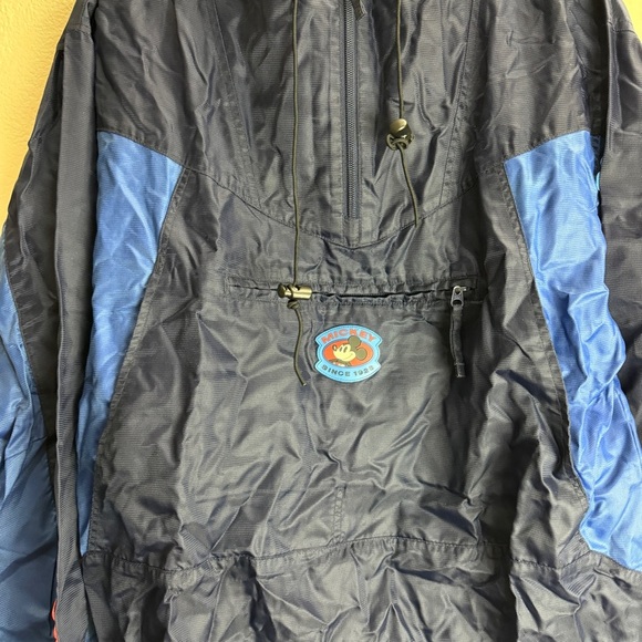 Disneyland Vintage Windbreaker Mickey Weather Proof Jacket Size Medium - Picture 5 of 11